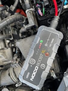 Toyota Yaris jump start